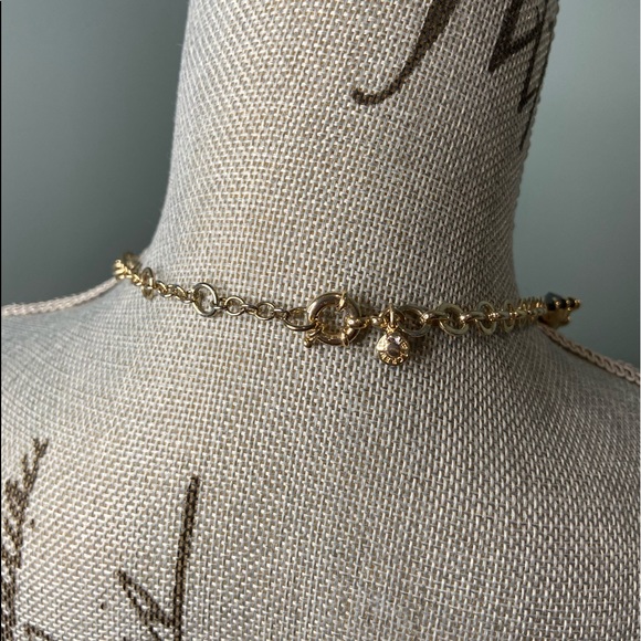 J. Crew Venus Flytrap Necklace in Midnight Blue - Picture 6 of 7